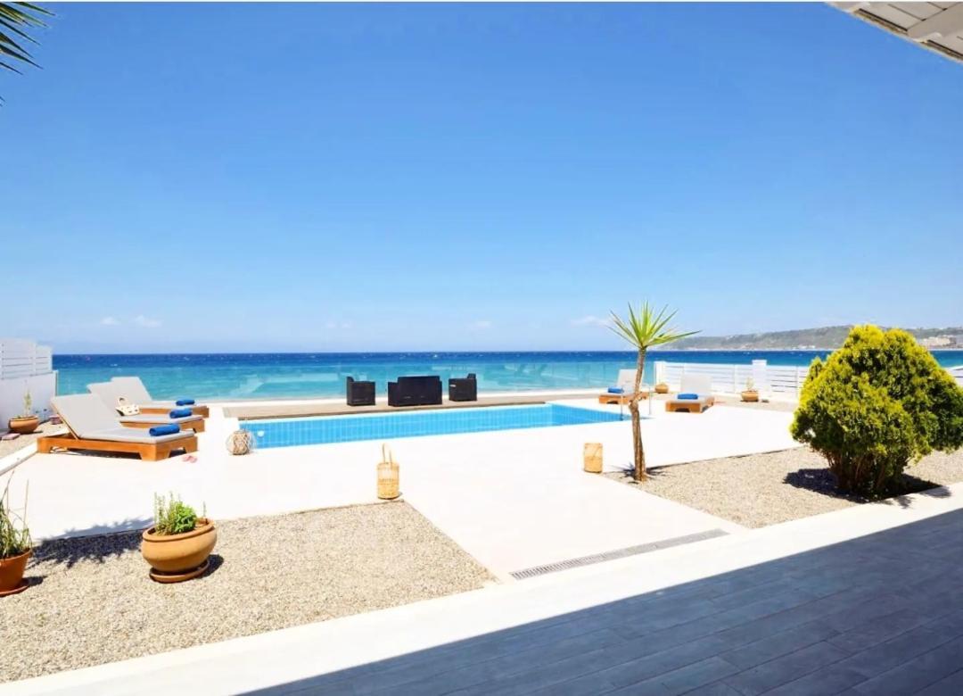 Vaso Beach Front Villa Ιαλυσός Ρόδος Εξωτερικό φωτογραφία
