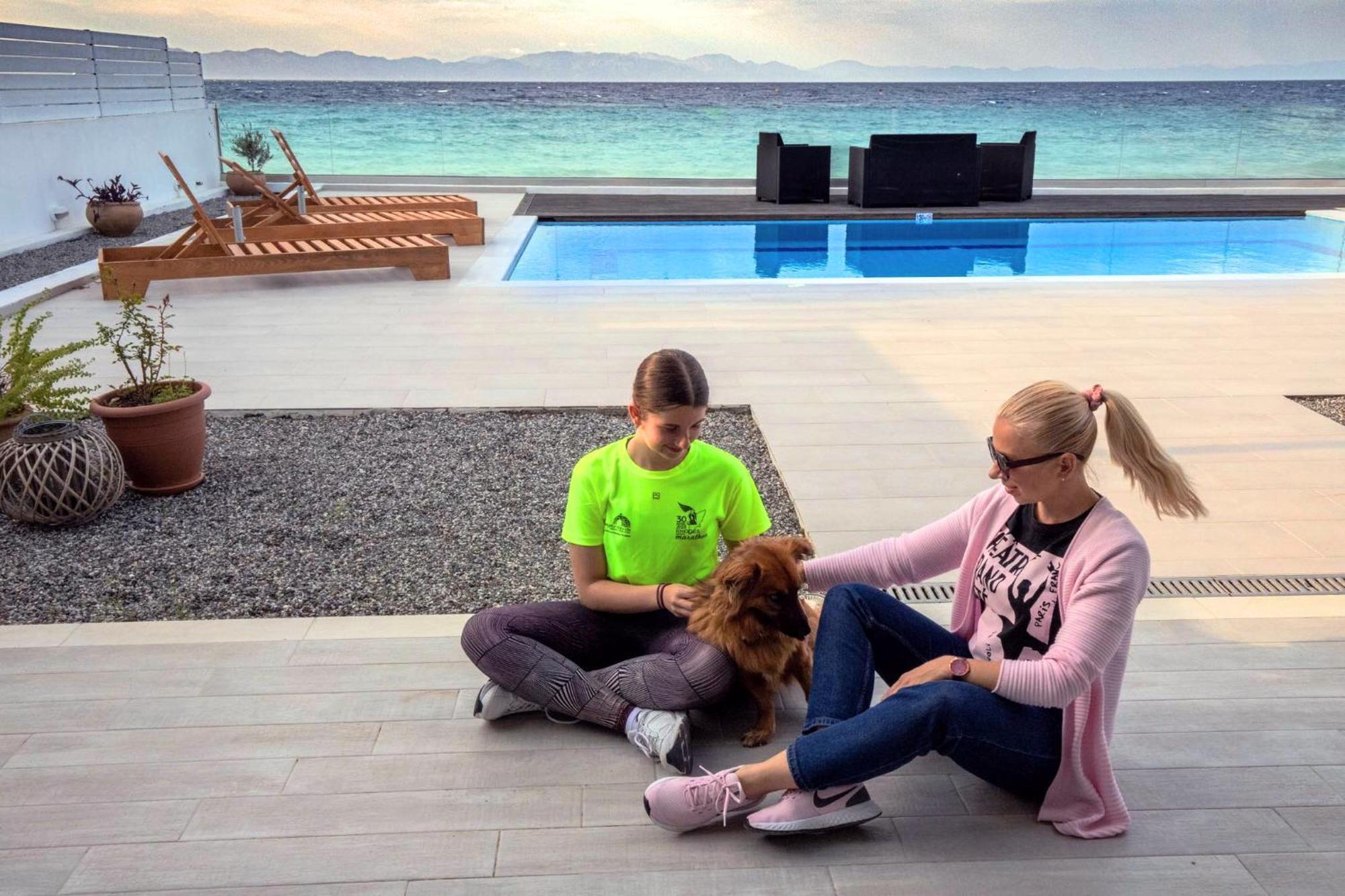 Vaso Beach Front Villa Ιαλυσός Ρόδος Εξωτερικό φωτογραφία