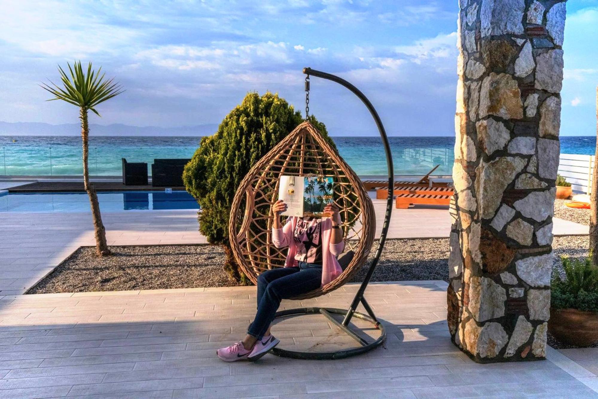 Vaso Beach Front Villa Ιαλυσός Ρόδος Εξωτερικό φωτογραφία